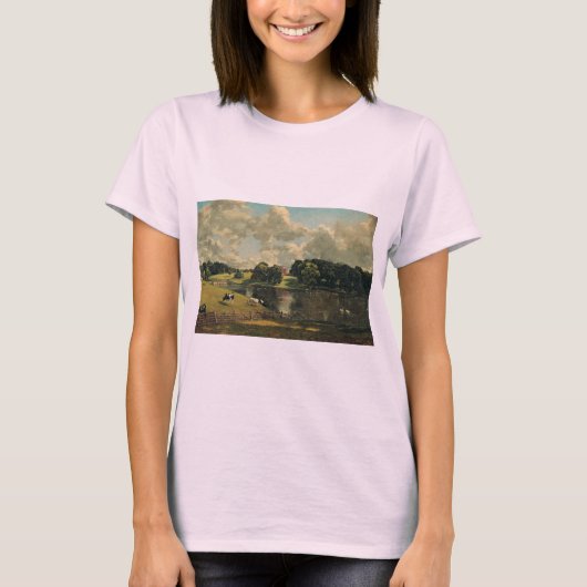 T-shirt Parc Wivenhoe par John Constable (Devant)