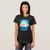 T-shirt Parce que Blobfish Spirit Animal Blobfish Blob Fis (Devant entier)