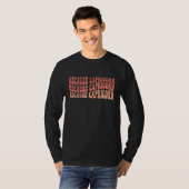 T-shirt Parce que Capricorne Zodiaque (Devant entier)
