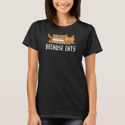 T-shirt Parce que Chats National Chat Day Kitty Kitty Love (Devant)