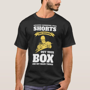 T-shirt Parce que enlever vos shorts Electrician