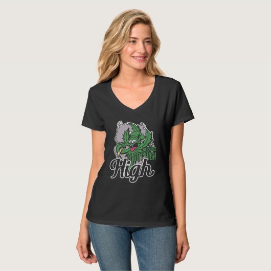 T-shirt Parce Que J'Ai Eu Une Grave Mauvaise Maladie En Co (Devant entier)