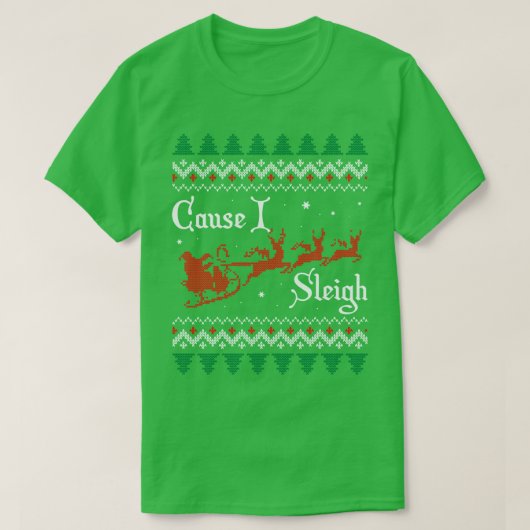 T-shirt Parce que j'ai traîné (Design devant)