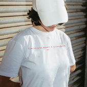 T-shirt "Parce que j'existe"