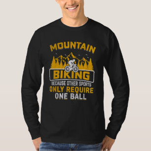 T-shirt Parce Que Les Autres Sports Ne Nécessitent Qu'Un M