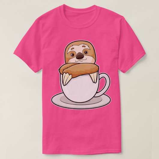 T-shirt Parcelle avec Coupe de Café 2 (Design devant)