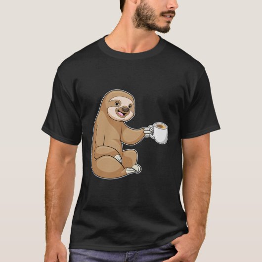 T-shirt Parcelle avec la coupe du café (Devant)