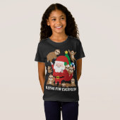 T-Shirt Parcelles Pour Tout Le Monde Drôle Mignonne Noël D (Devant entier)