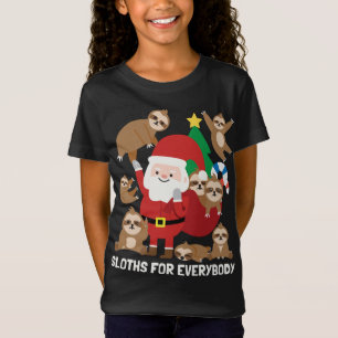 T-Shirt Parcelles Pour Tout Le Monde Drôle Mignonne Noël D