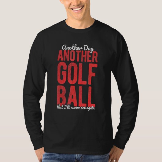 T-shirt Parcours de golf pour un golfeur Golf 7 (Devant)