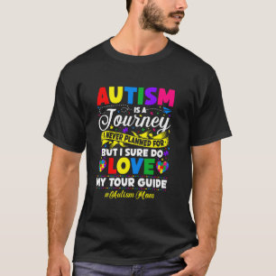 T-shirt Parcours de maman autiste Amour Enfants Autistes