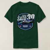 T-shirt Parcours routier Takuma Sato 2019 (Design devant)