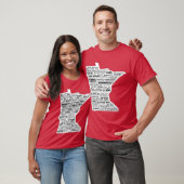 T-shirt Parcs du MN avec remplissage blanc (Unisexe)