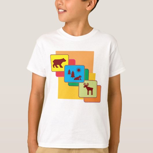 T-shirt Parcs nationaux (Devant)