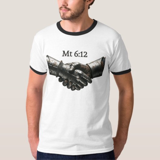 T-shirt Pardon - Matthieu 6:12 par All43 (Devant)