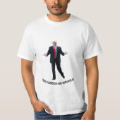 T-shirt Pardon Me Shuffer (Devant)