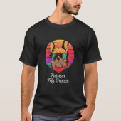T-shirt Pardon My French Bulldog Retro Funny Frenchie (Devant)