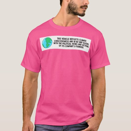 T-shirt Pare-chocs Tsla (Devant)