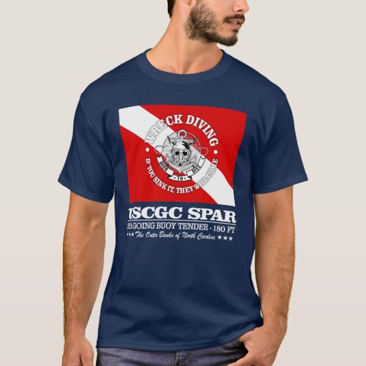 T-shirt Pare USCGC (meilleures épaves) (Devant)