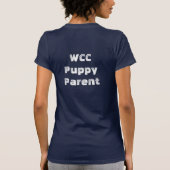 T-shirt Parent de chiot de WCC (Dos)