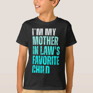 T-shirt Parent drôle Hommes Femmes Je suis le préféré de m