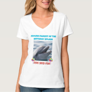 T-shirt Parent fier du Splash d'anniversaire