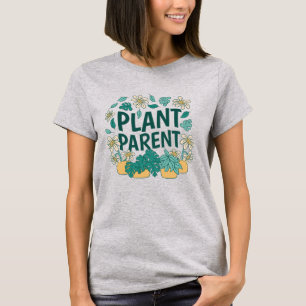 T-shirt Parent Plante tropical