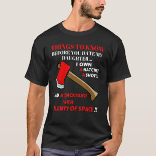 T-shirt Parent protecteur Père Papa Mère Maman Blague Humo