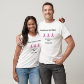 T-shirt Parent Supporter2 de cancer du sein (Unisex)