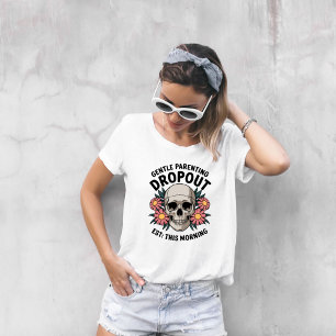 T-shirt Parentalité douce Abandon, Parentalité drôle