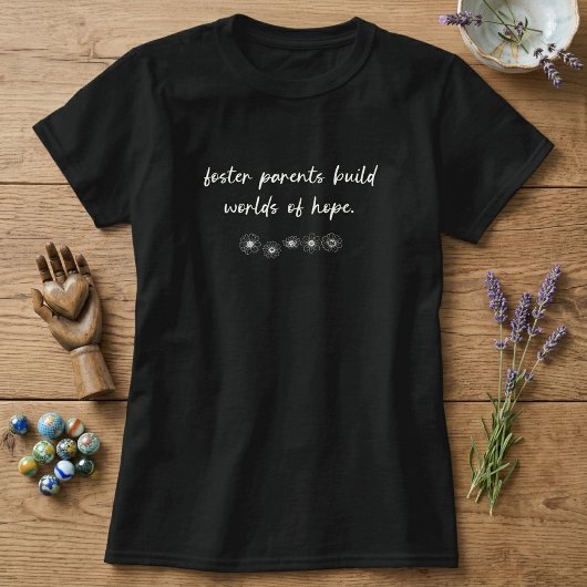 T-shirt Parents d'accueil Conception d'appréciation de l'e