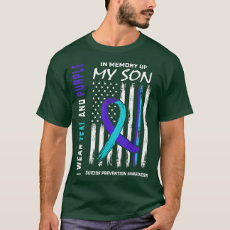 T-shirt Parents In Memory Of Son Suicide Awareness Prevent