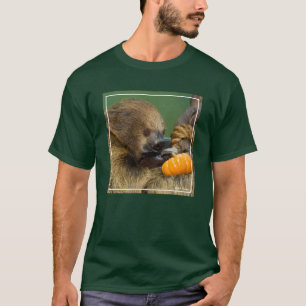 T-shirt Paresse avec le citrouille