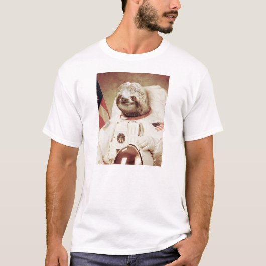 T-shirt Paresse d'astronaute (Devant)