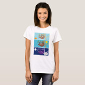 T-shirt Paresse de bébé (Devant entier)