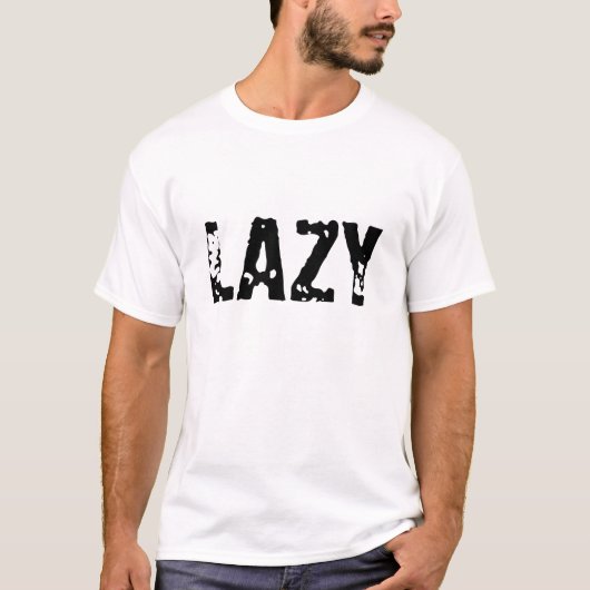 T-SHIRT PARESSEUX (Devant)