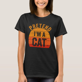 T-shirt Paresseux Costume d'Halloween Faites semblant que