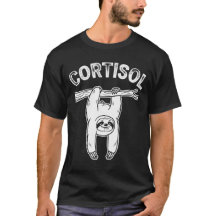 Paresseux de cortisol humour hormone de stress drô