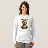 T-shirt Paresseux Décontracté Chill (Devant entier)