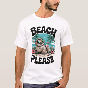 T-shirt Paresseux d'été de Roatán Honduras
