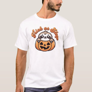 T-shirt Paresseux d'Halloween Trick or Sleep Cute Sloth Ci