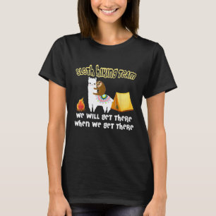 T-shirt Paresseux Drôle Équipe de Camping Paresseux Randon