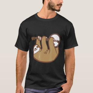 T-shirt Paresseux drôle jouant du banjo