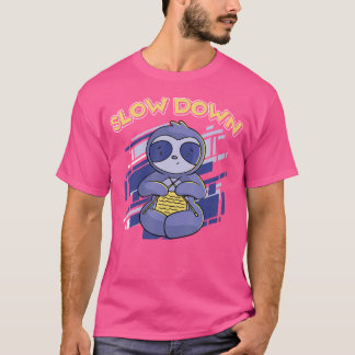 T-shirt Paresseux Drôle Tricot Amoureux Ralentir