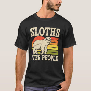 T-shirt Paresseux drôles sur les gens Paresseux drôle Anim