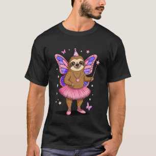 T-shirt Paresseux Fainéants Fées Ballerines Paresseux