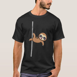 T-shirt Paresseux Graphique Gymnaste Gymnastique Acrobate