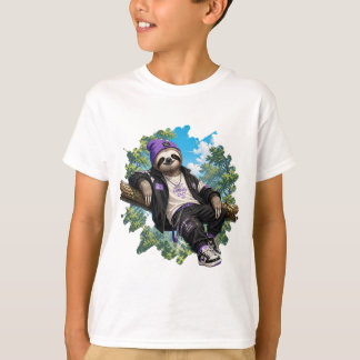 T-shirt Paresseux qui se détend