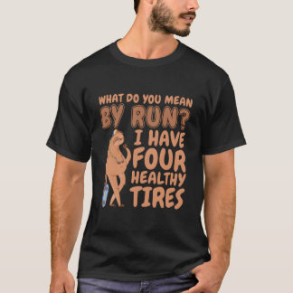 T-shirt Paresseux Skateboard Skateur Planche à Roulettes