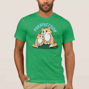 T-shirt Parfait amour de chat pour homme Sweatshirt foncé